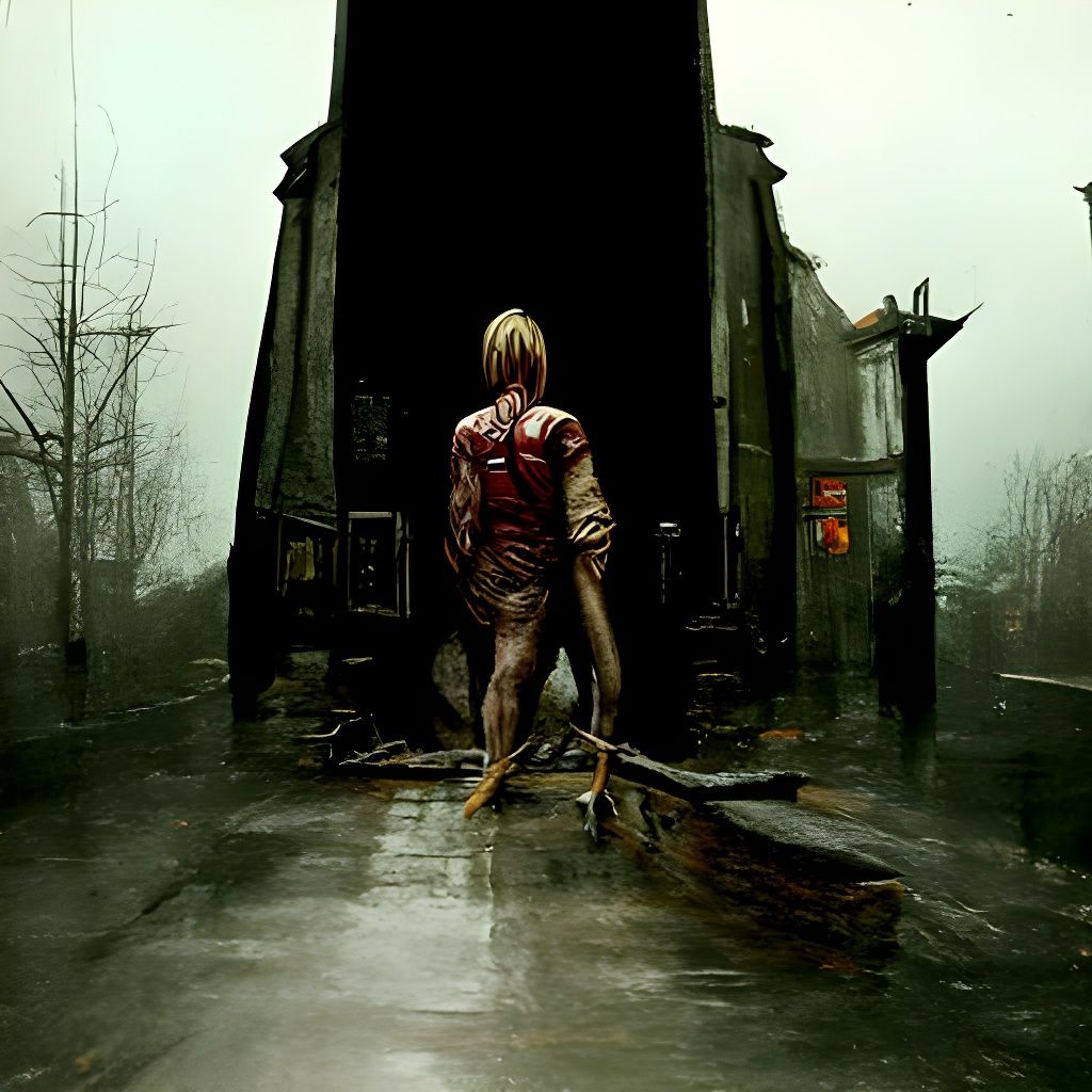 Sinister Monster from Silent Hill: A Dark Vision