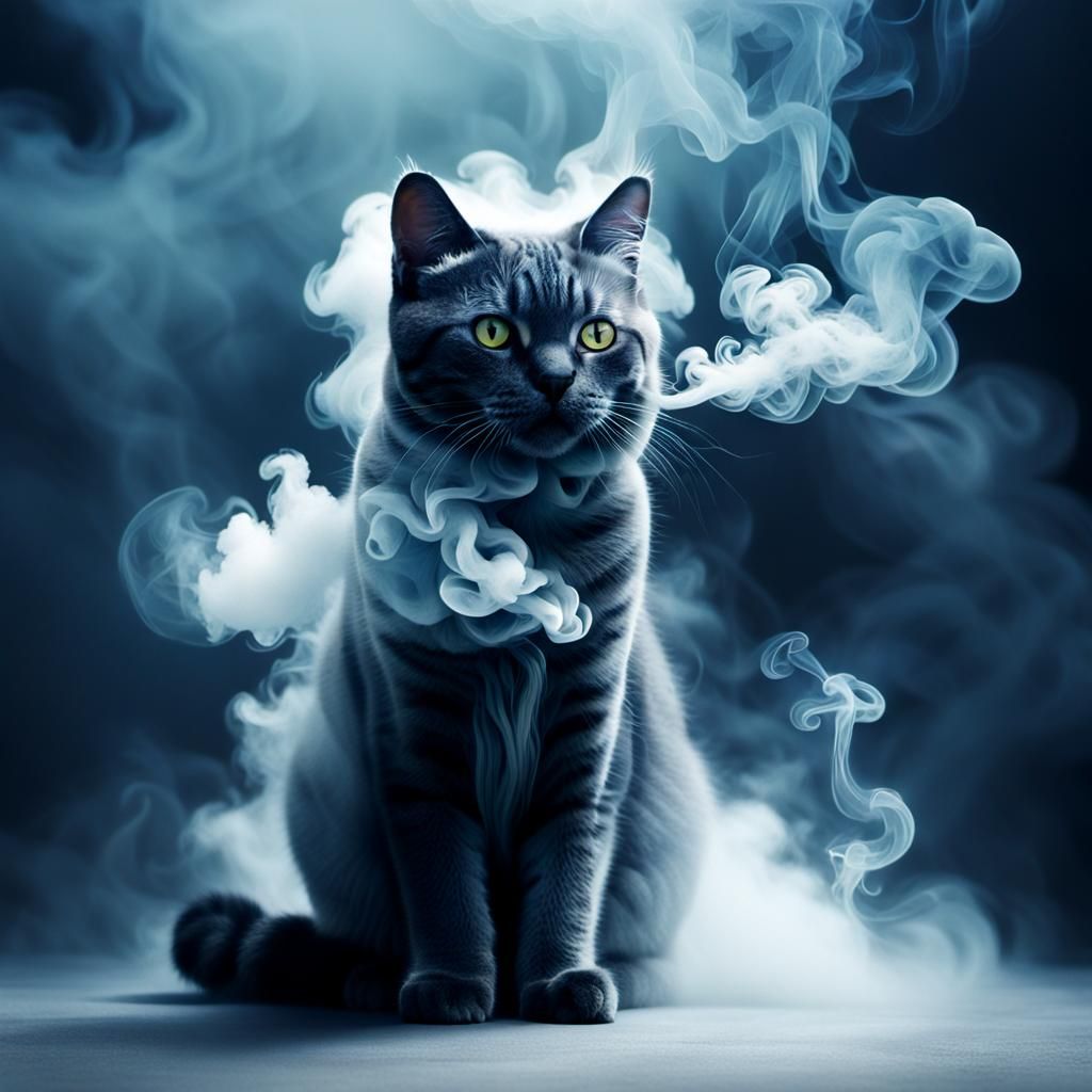 Smoke Cat