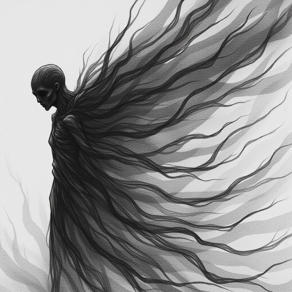 Ethereal Heart in Dark Fantasy Art Style