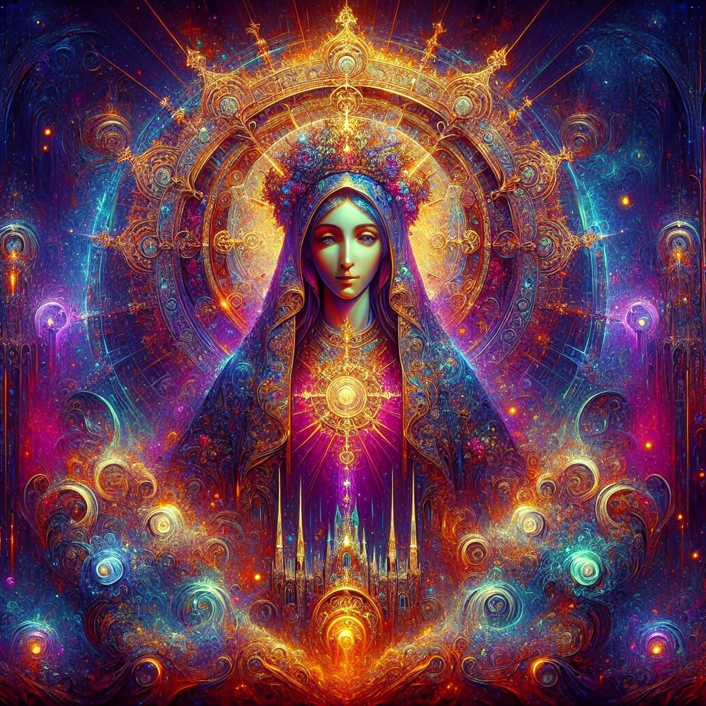 Our Lady of the Universe: Fantasy Concept Art