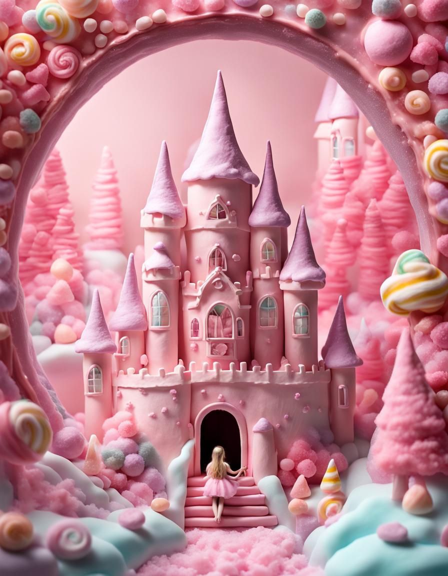 Pink candy world