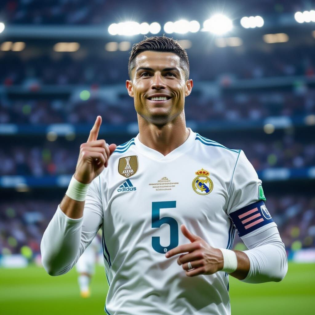 Cristiano Ronaldo Shows Number Five in Dramatic Real Madrid ...