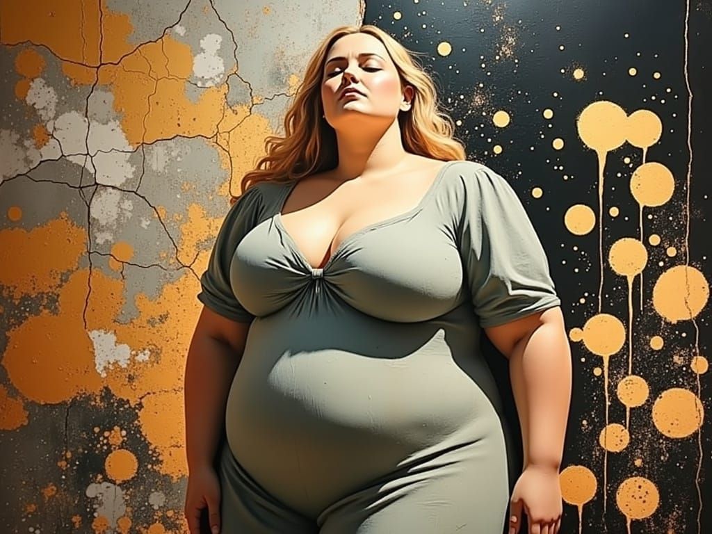 A Plus-Sized Beauty in Jealous Longing
