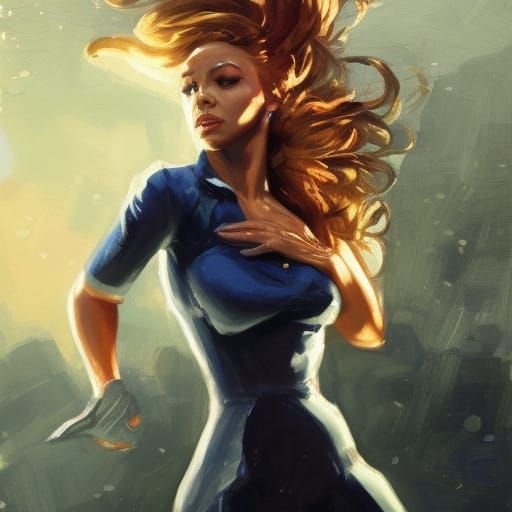 Hyperdetailed Portrait with Dynamic Lighting