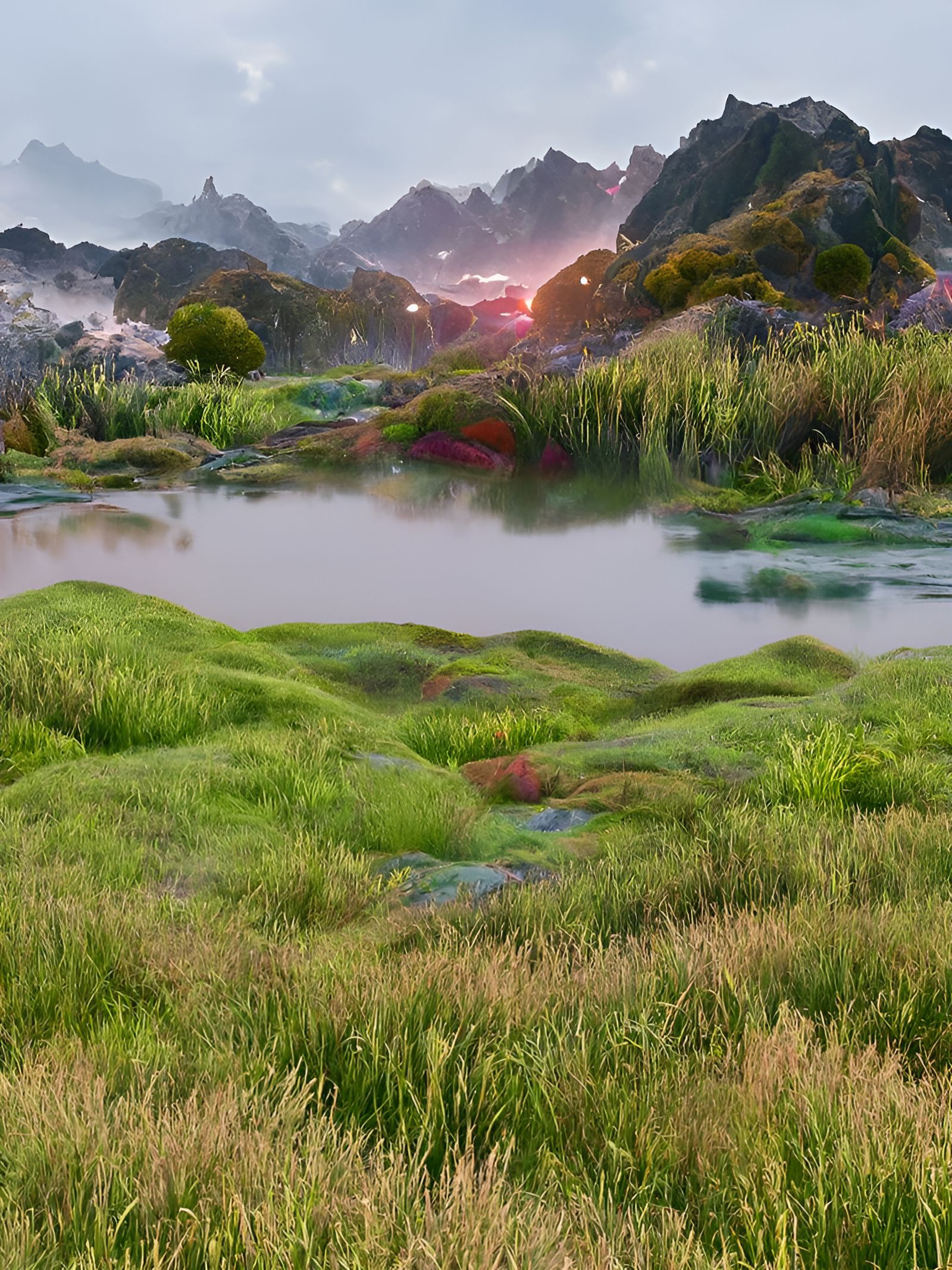 Hyperrealistic Landscape Photography: Volumetric Lighting