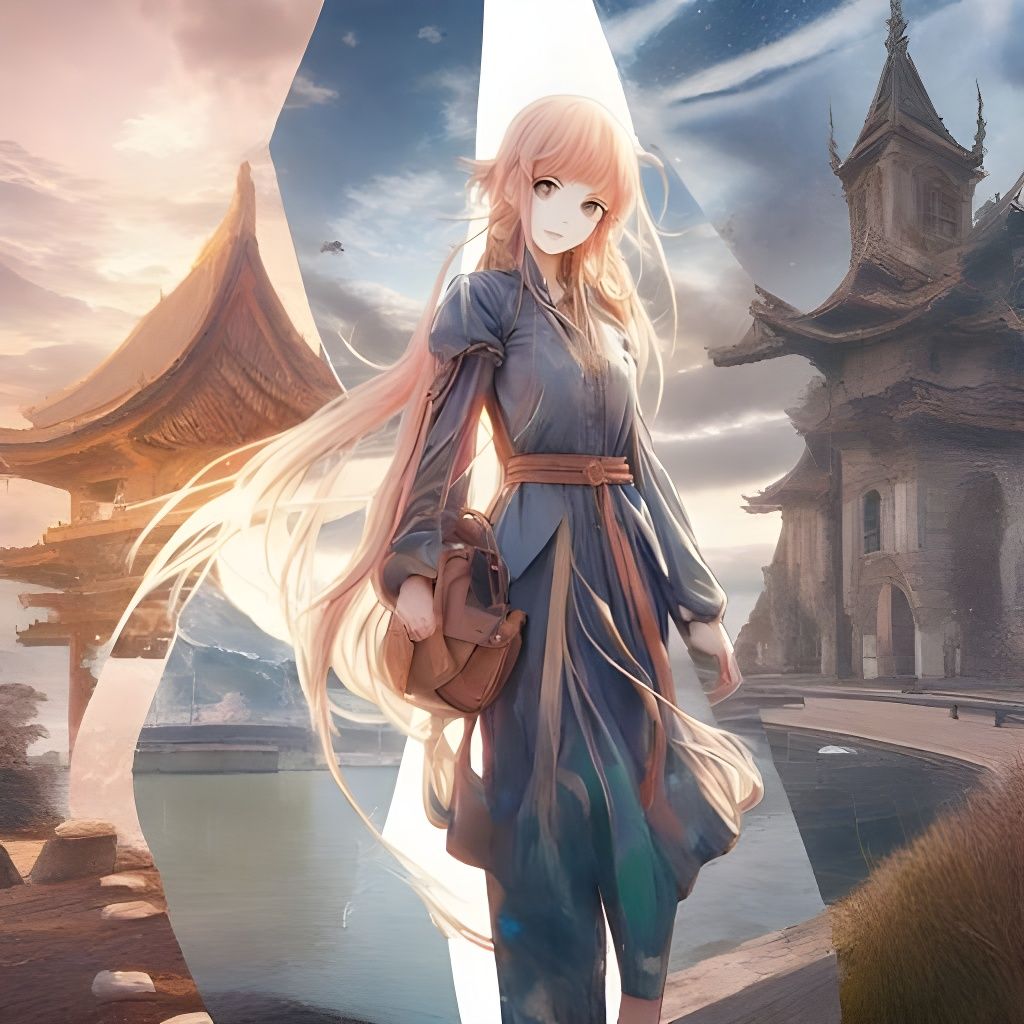 Abstract Spontaneous Doodle Art