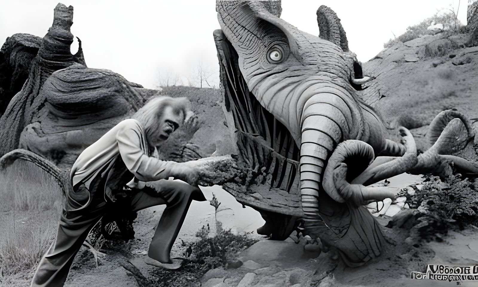 Declassified Photos of a Very Creepy Colony 03: Tending to the Fauna