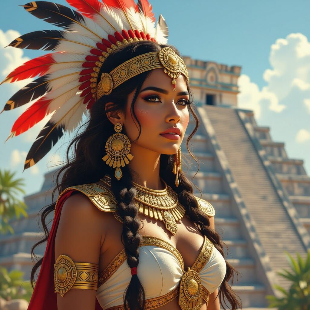 Mayan princess!