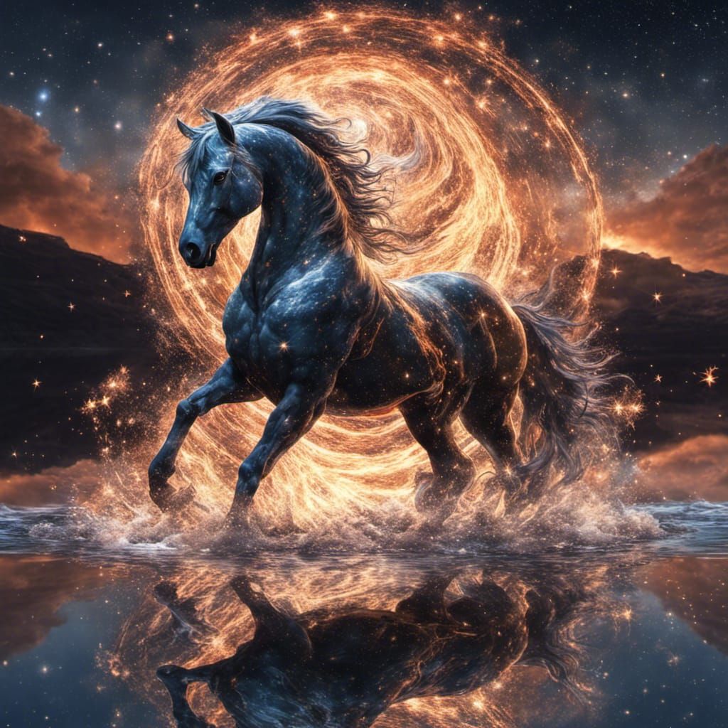 Nebula Steed Emerges from Exploding Star