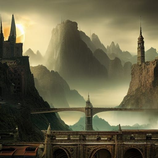 Epic Cinematic Goodbye in Digital Matte Painting