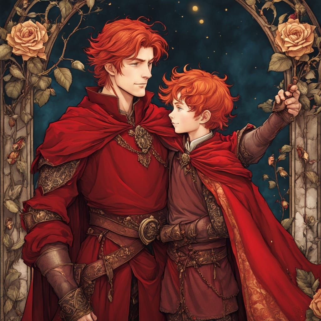 Medieval Father Explains History to His Son in Whimsical Sty...