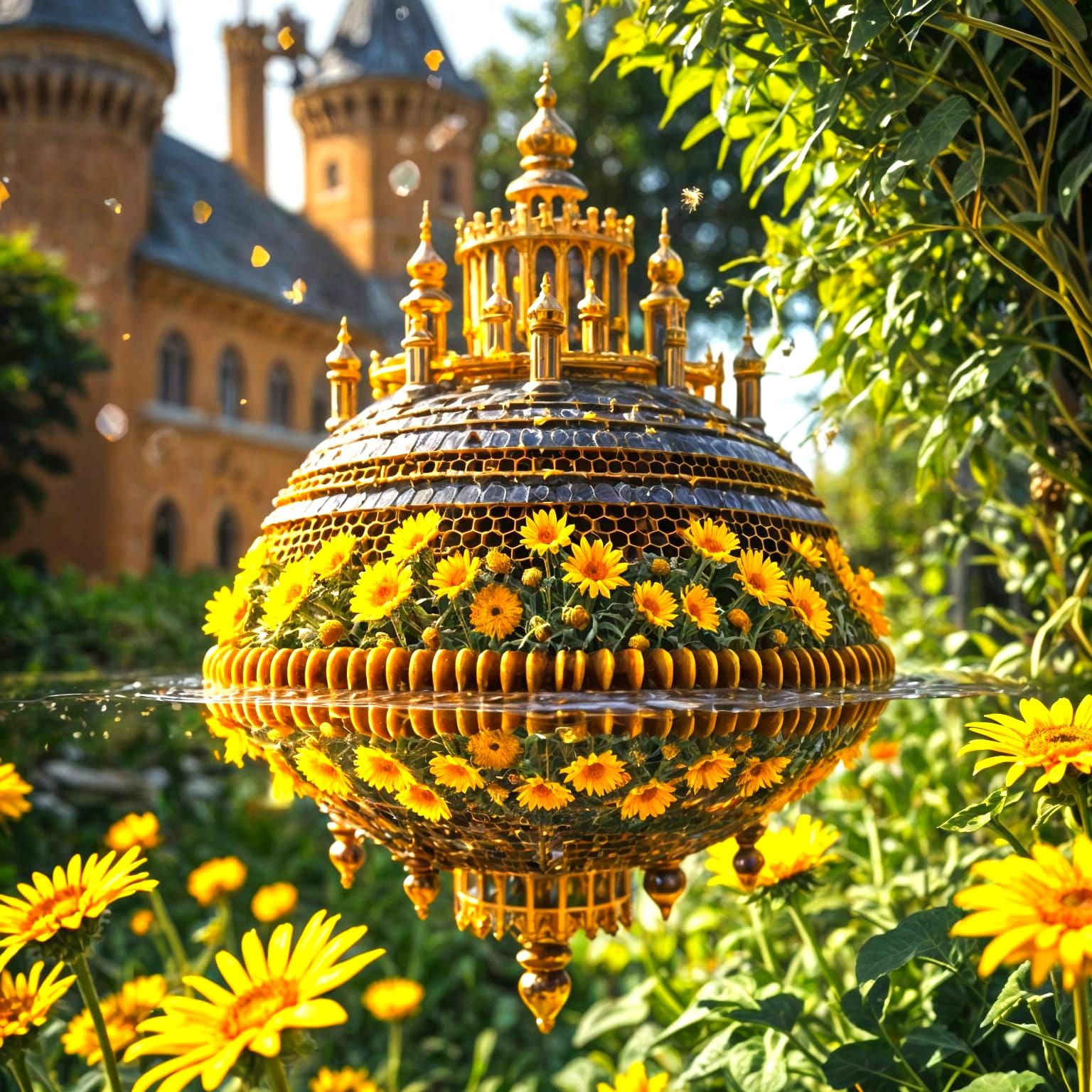 My Honeycomb Beehive Island Castle