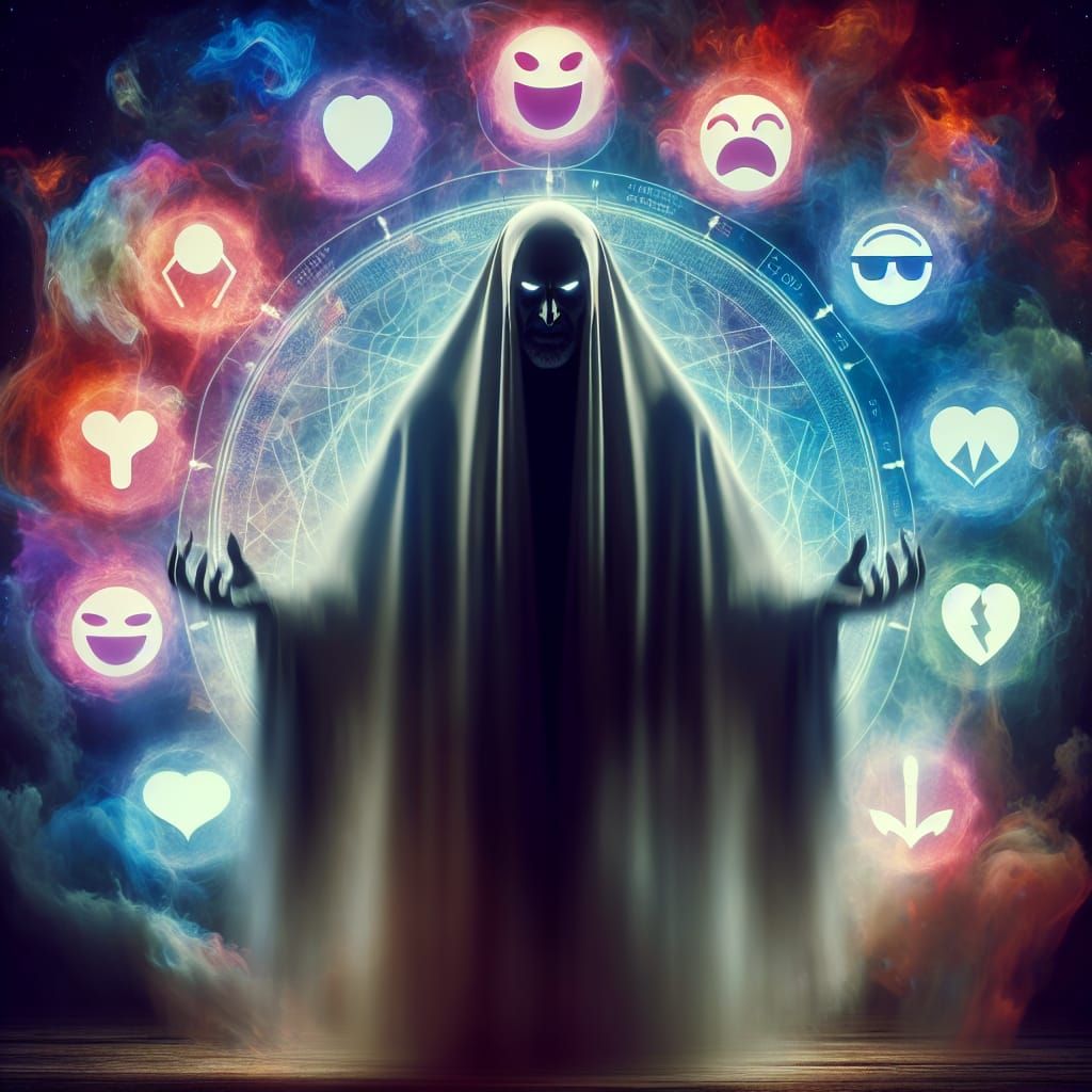 Spectral Figure Embodies the Spirit of Rejection