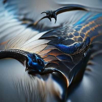 Detailed Dragon Skin Texture Close-Up