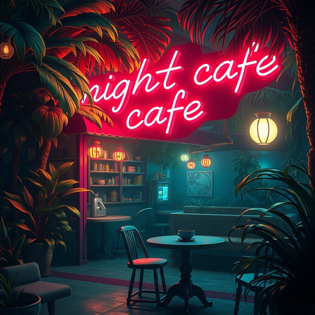 Nightcafe cafe