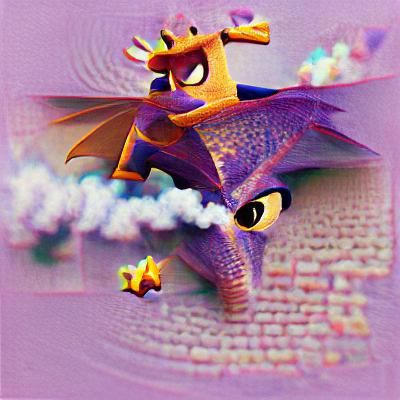 Spyro the Dragon Digital Art