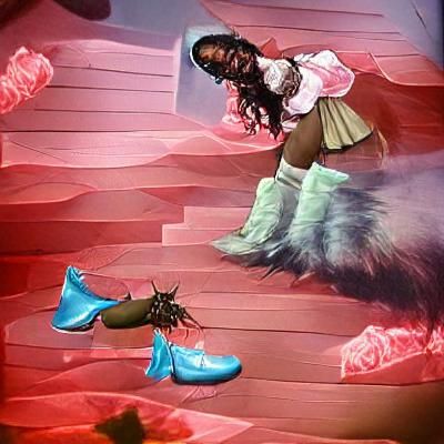 Azealia Banks as a Modern Wizard of Oz Character