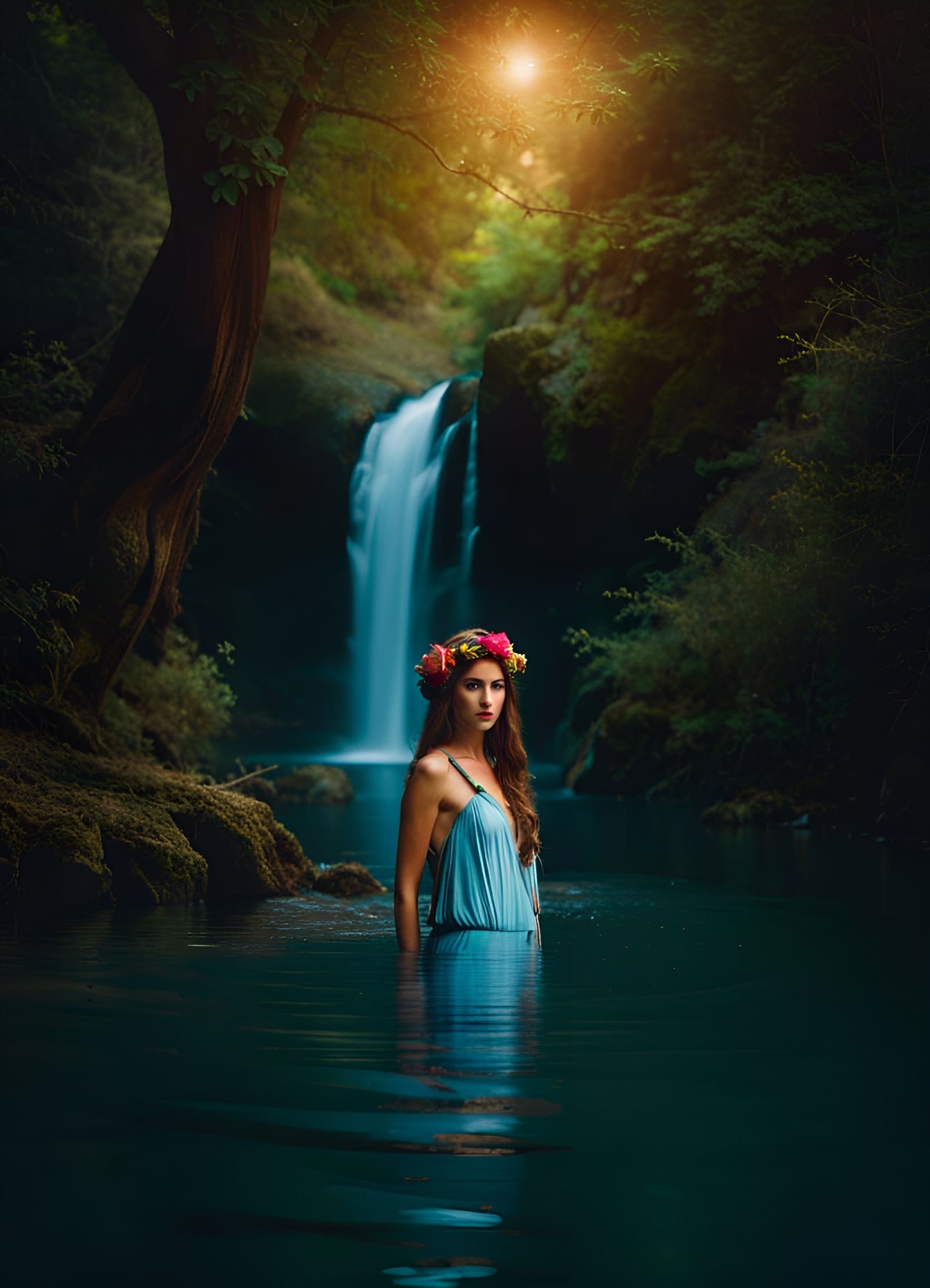 Styx: Beautiful Greek Goddess Portrait