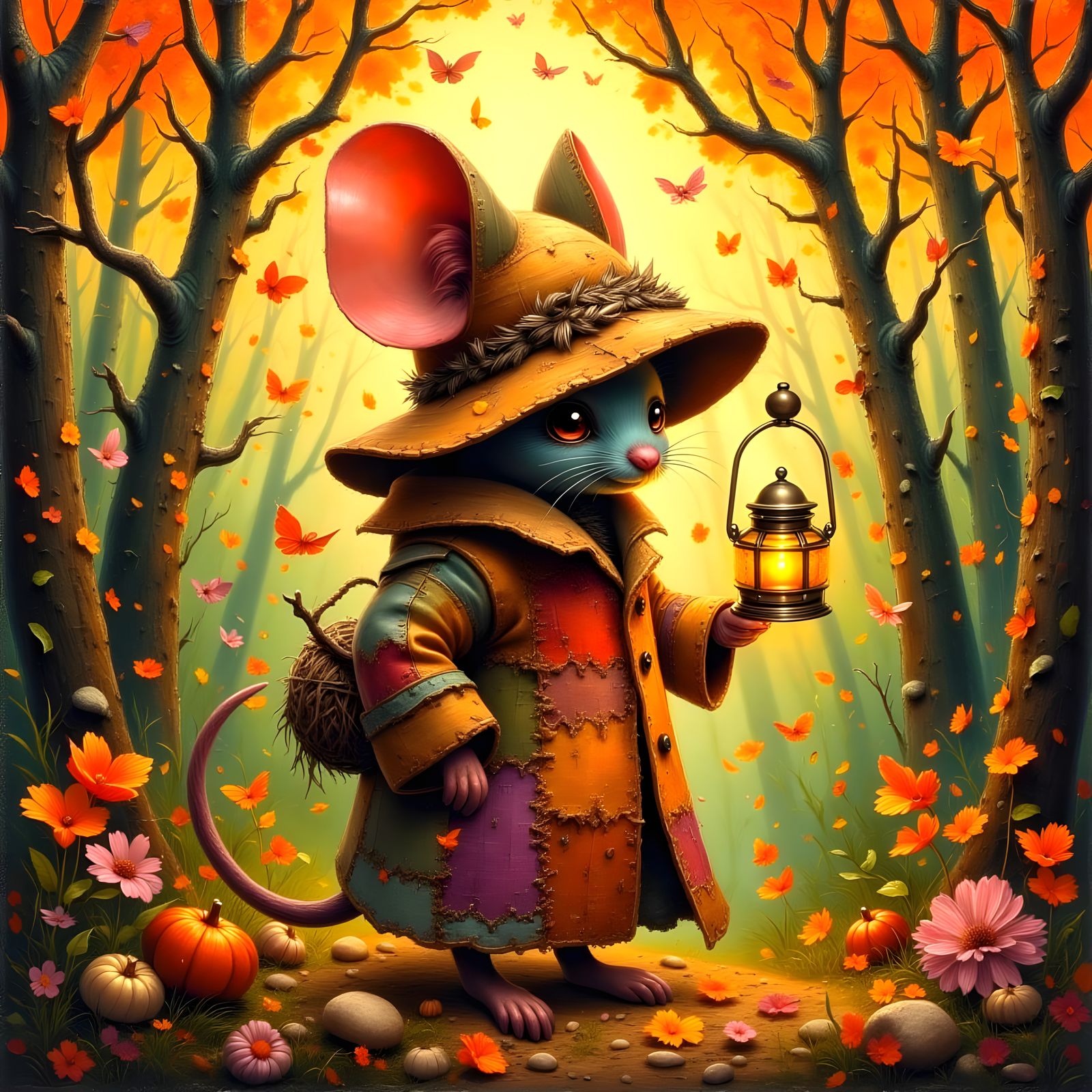 Into the dark woods I go