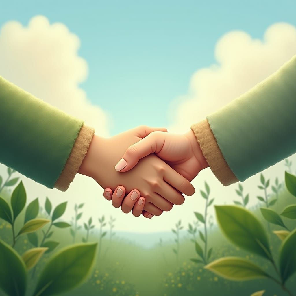 Intertwined Leaves Symbolize Emotional Intelligence