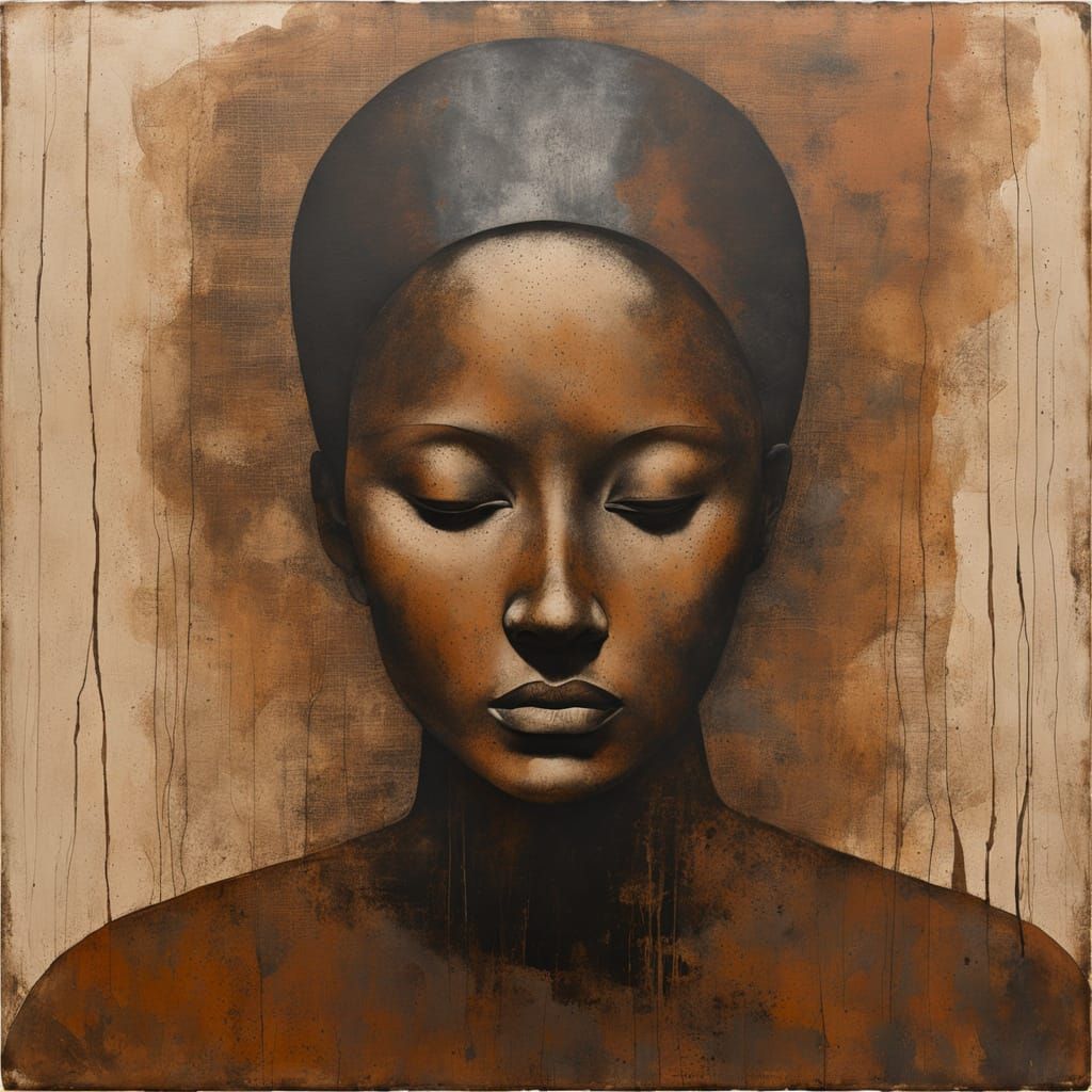 Mystical Beauty in Charred Optical Abstraction