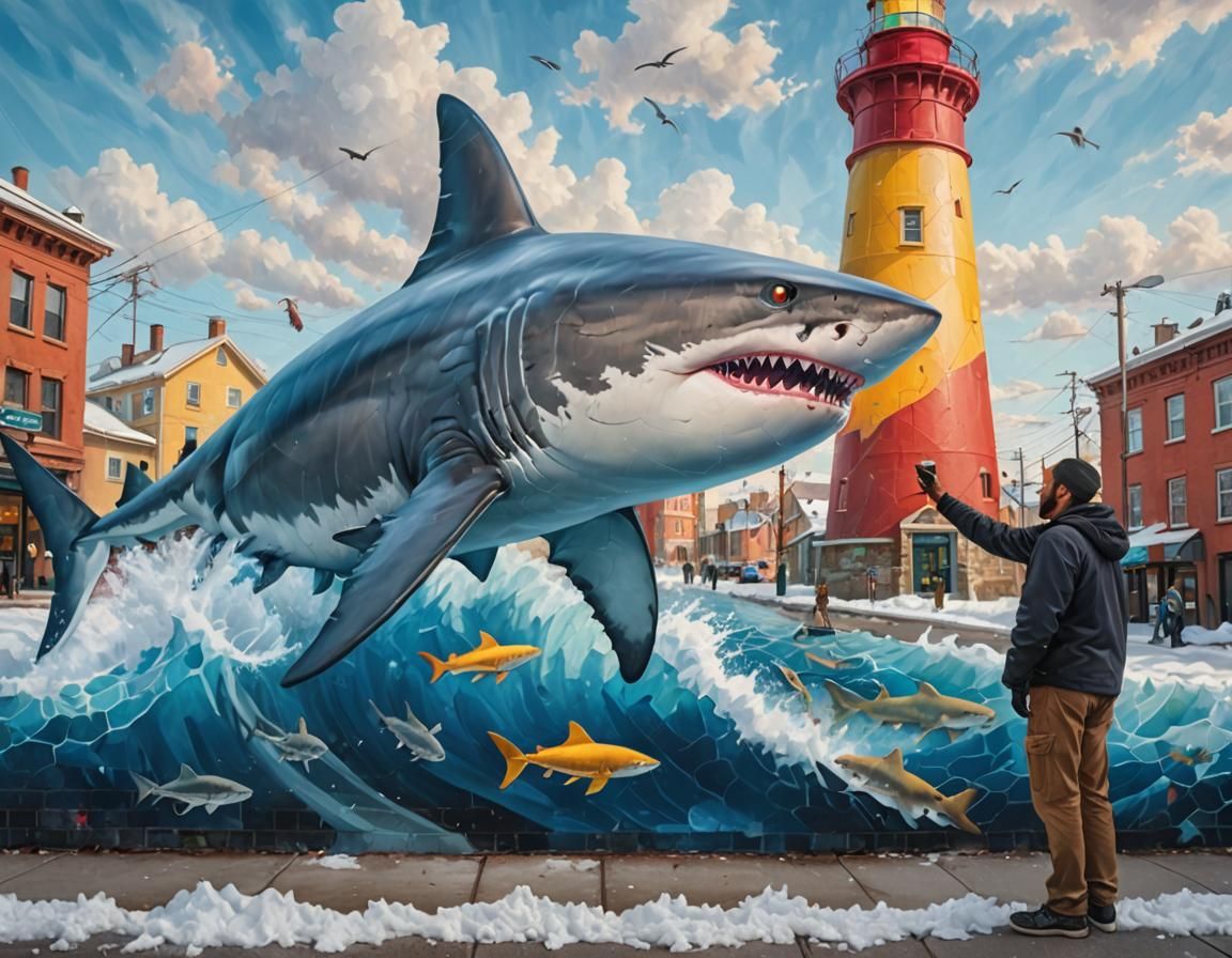 Cheers to the Mako Shark