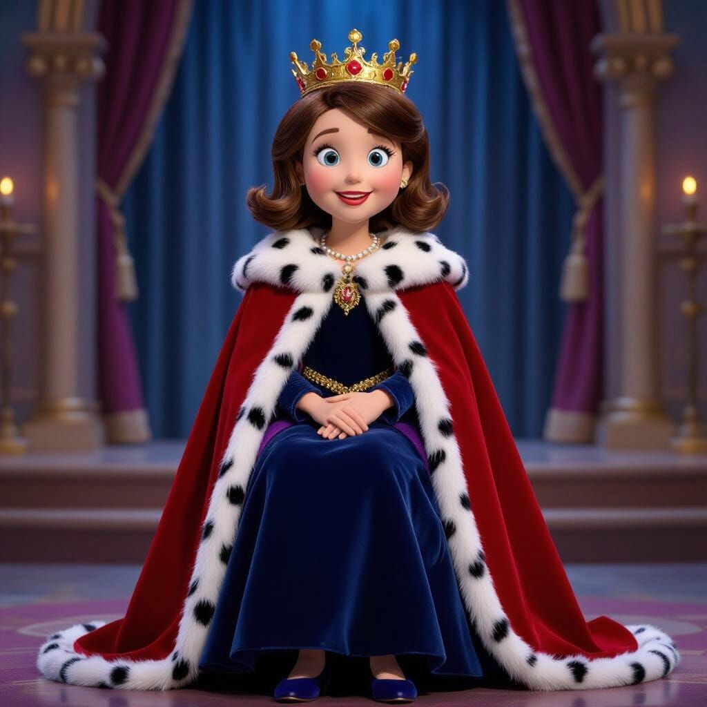 Queen Doris Explains Royal Duties in Cinematic Style