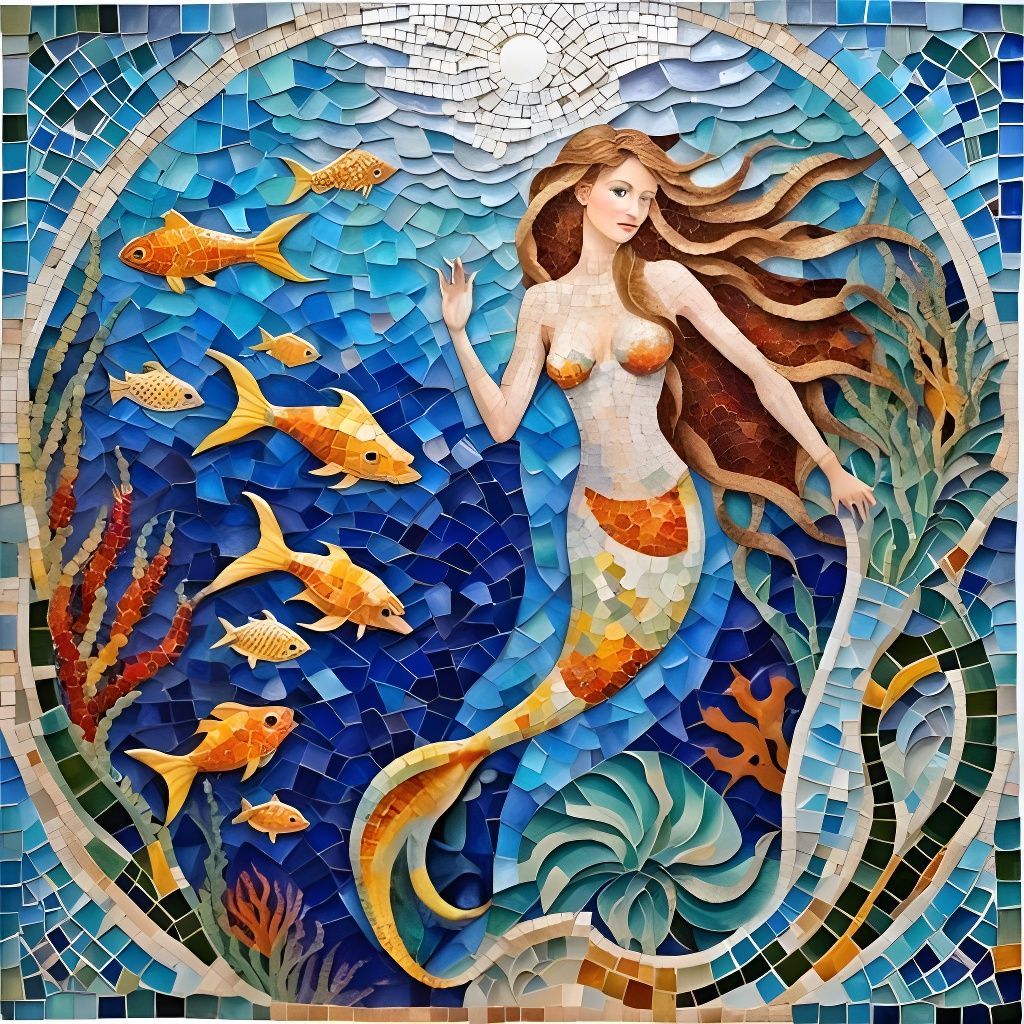 Enchanting Mermaid Tail Close-Up