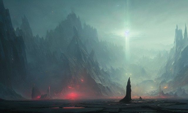 Endless War Aftermath: A Cyberpunk Astral Illustration