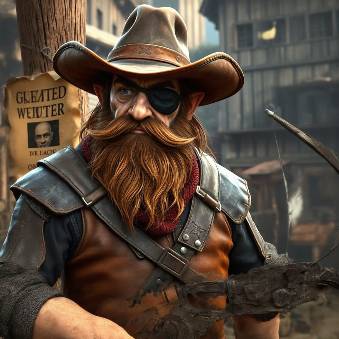 Medieval Bounty Hunter in a Fantasy World