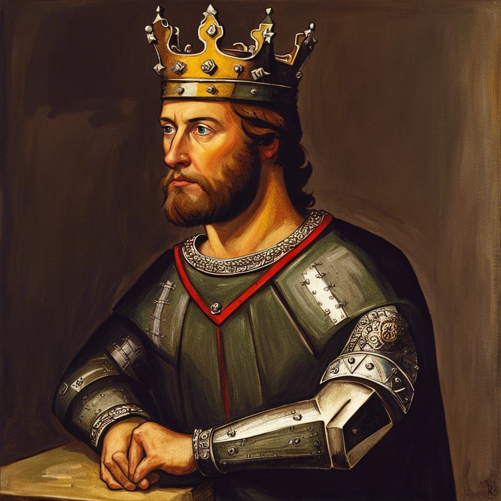 Richard the Lionheart AI Interpretation