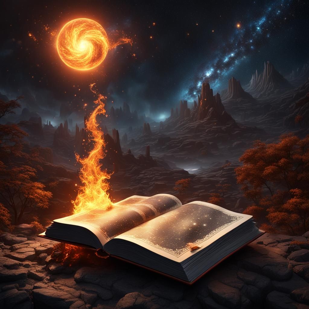 Book as a Star: Illuminating the Universe