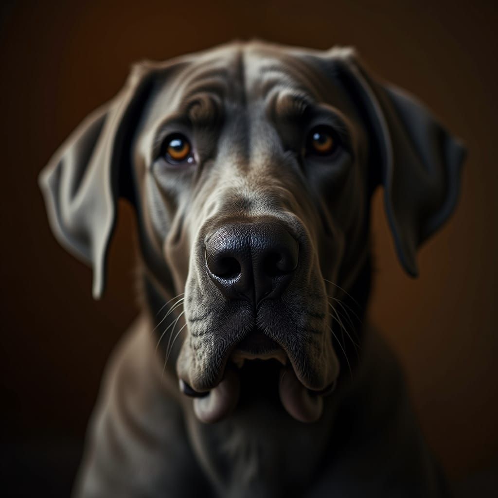 Warm Portrait of a Gentle Giant
