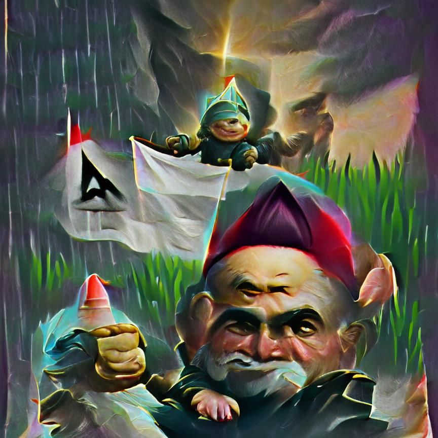 Anti-Gnome Propaganda Poster