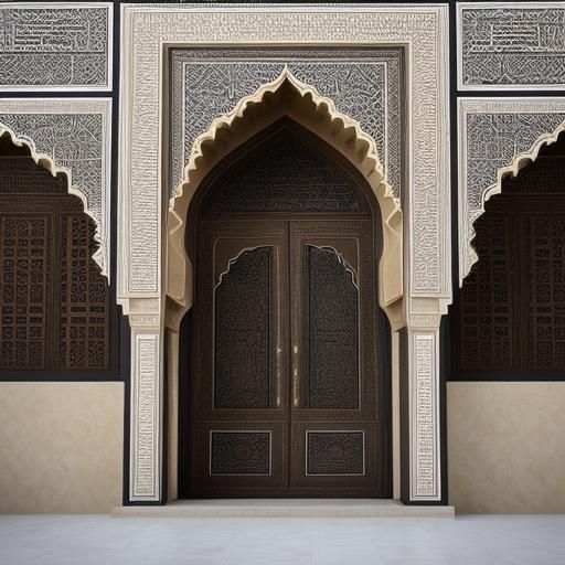 Classic Baghdad House with Islamic Architectural Design