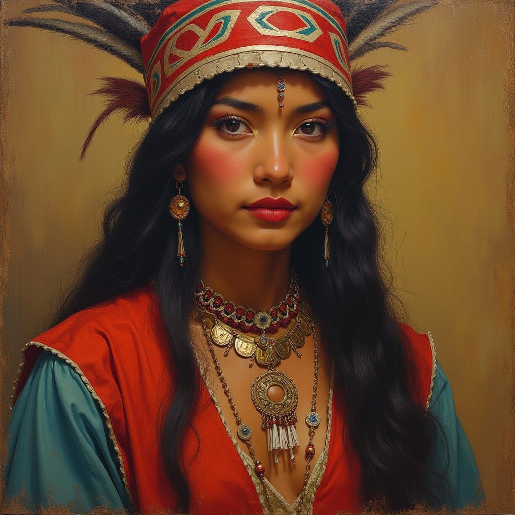 #haida #haidafilter #tlingit  #tsimshian #nisgaa #githayetskdancers #gitxsan  #haidaart  portrait of haida ingenue by Ra...