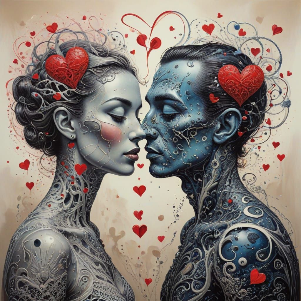 Surreal Valentine's Day Dream