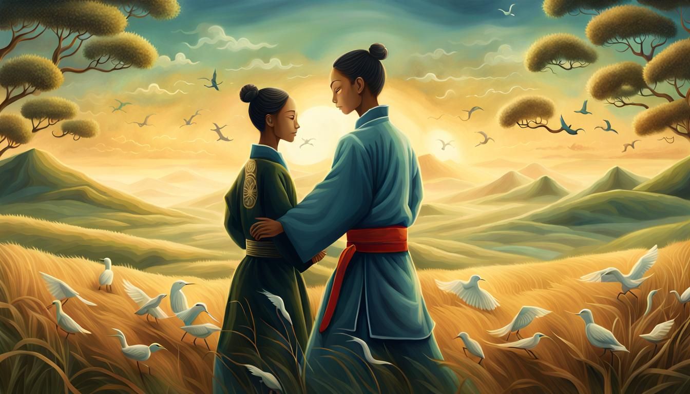 Mentor and Protégé Sparring in Open Field