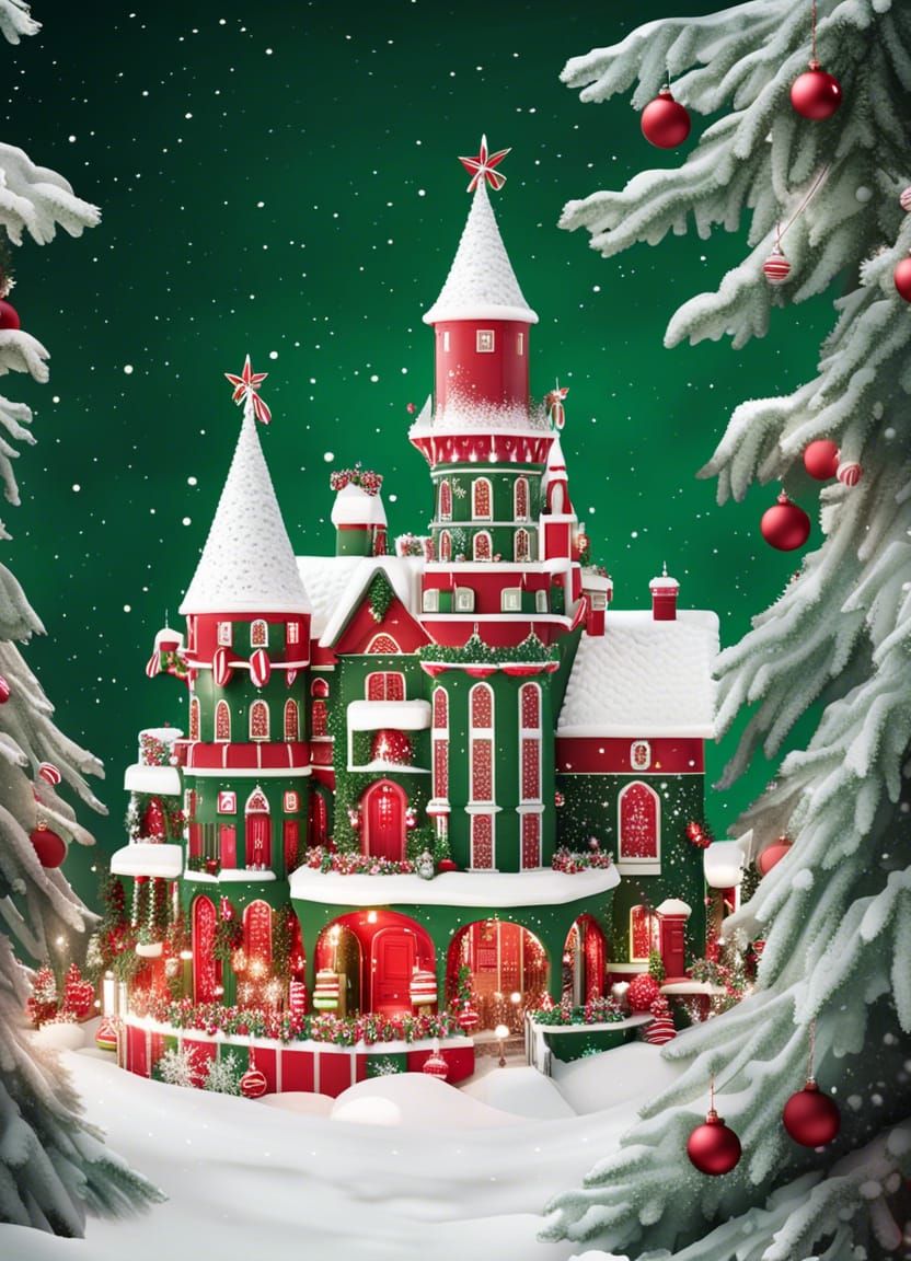 Christmas castle