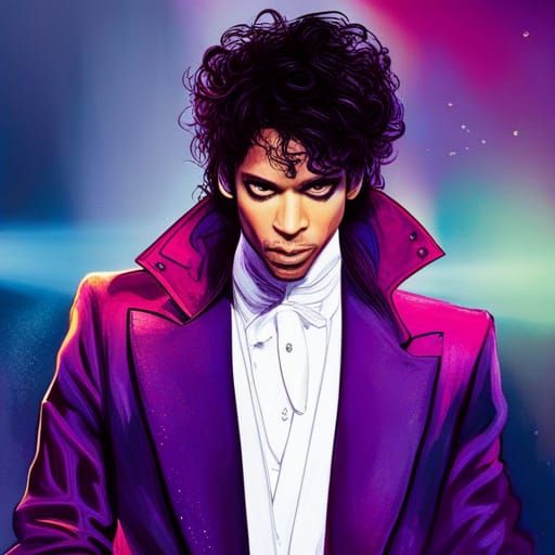 Prince  doing Purple Rain Concert 2