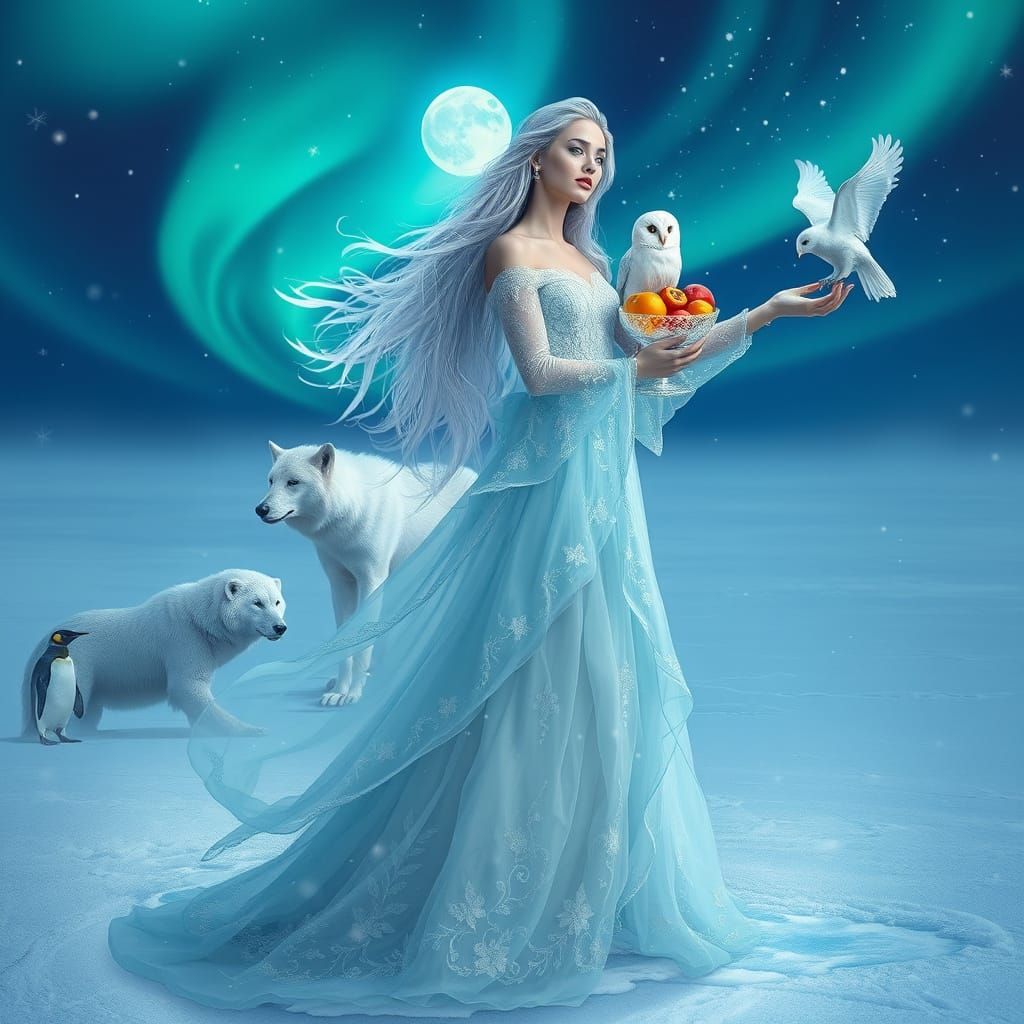 Winter Goddess of Celestial Beauty