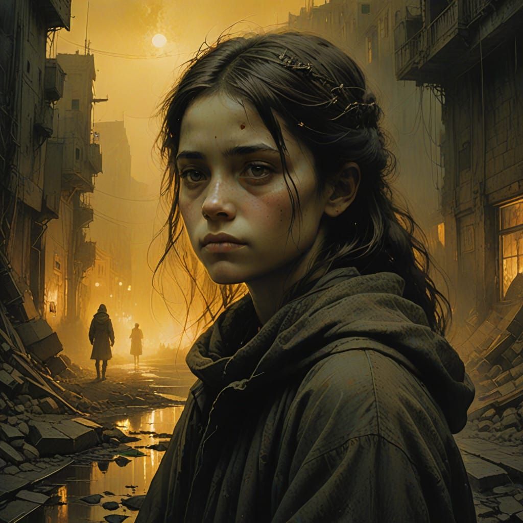 Whispers of Affection in a Haunted Landscape