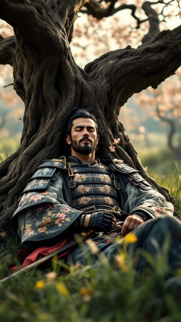 Stirring Samurai in Ancient Glory