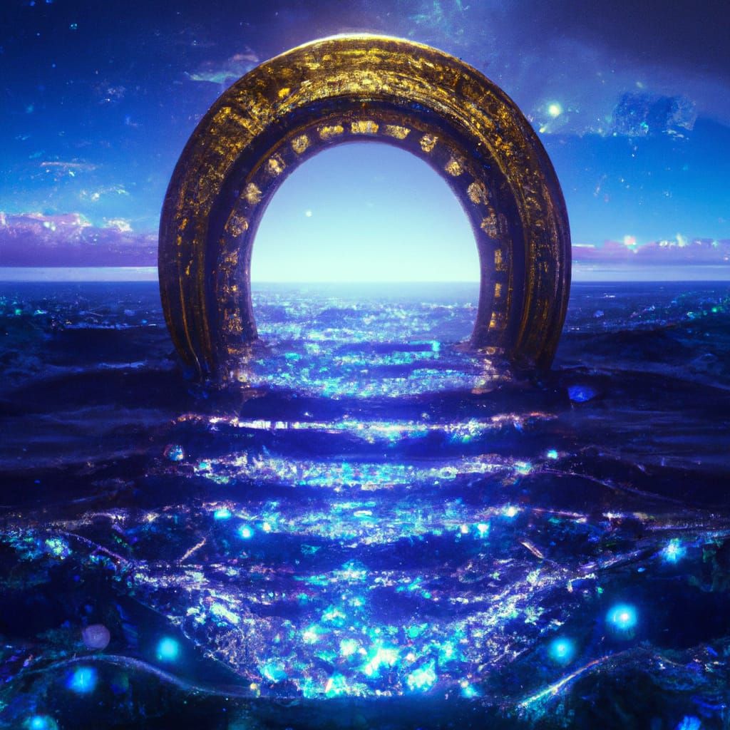 Jewel Encrusted Portal to a Chillwave Sea