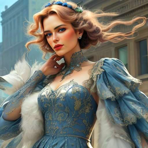 Surreal Philosophical Enigma in Mid-Air