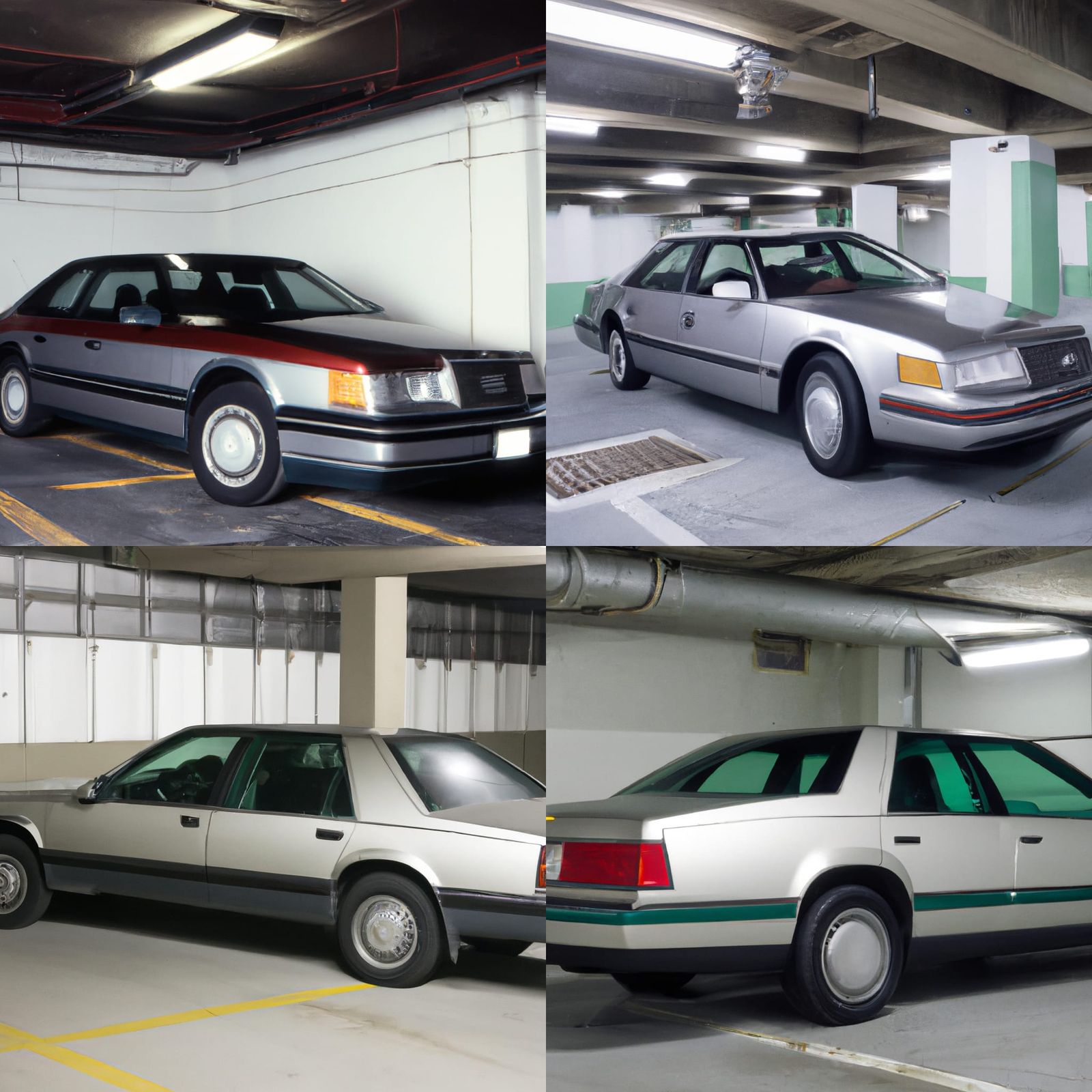 1990s Cadillac Audi Hybrid Concept Car