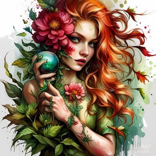 AI Generated Pretty Portrait