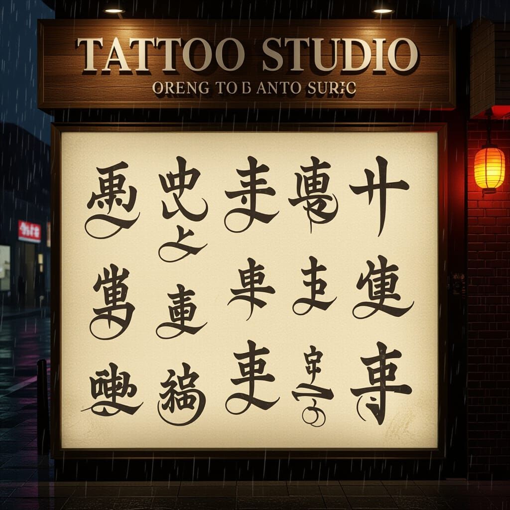 Chinese tattoos