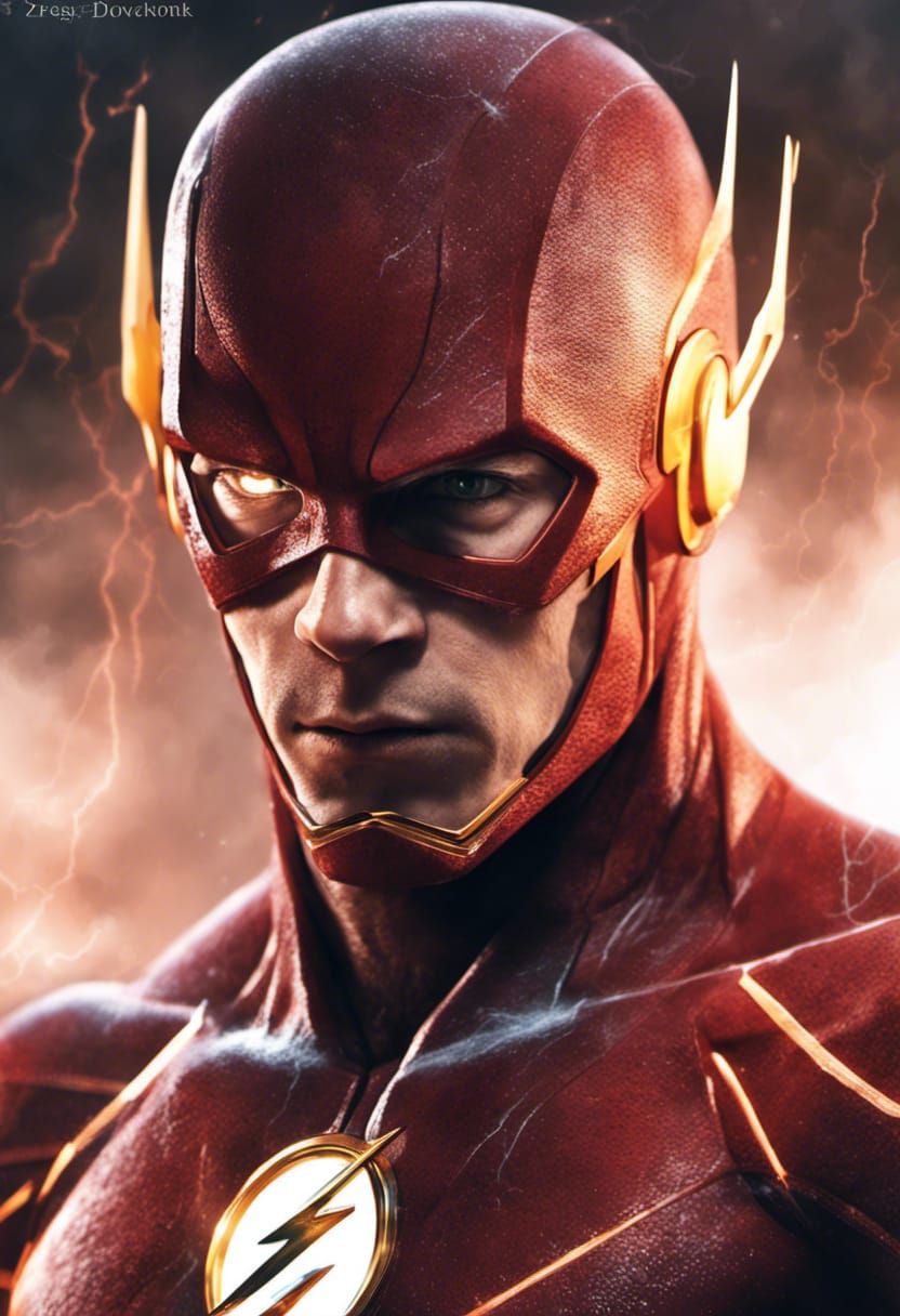 The Flash Double Exposure Portrait with Lightning