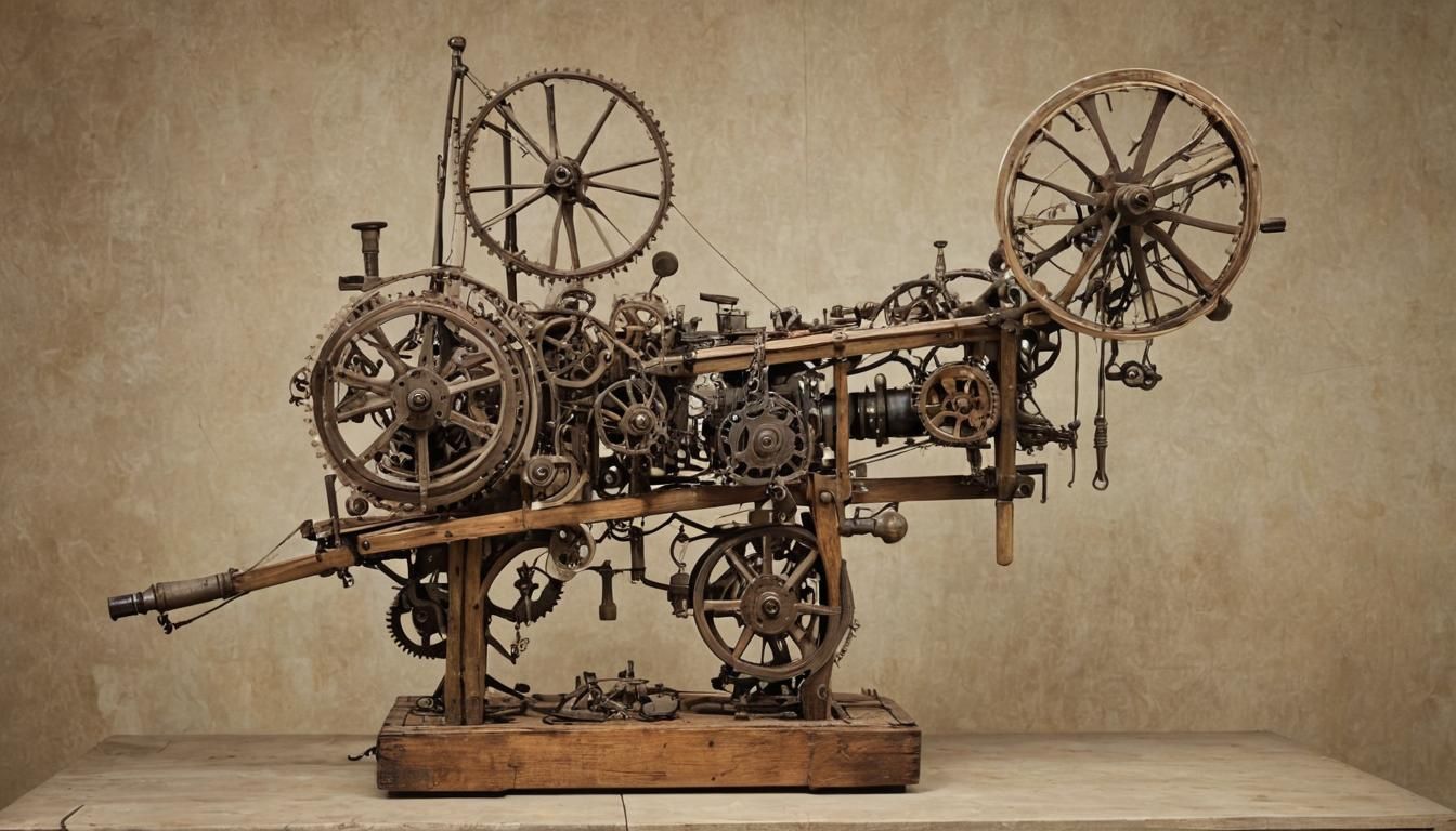 The Robinson-Tinguely Improbability Engine (prototype)